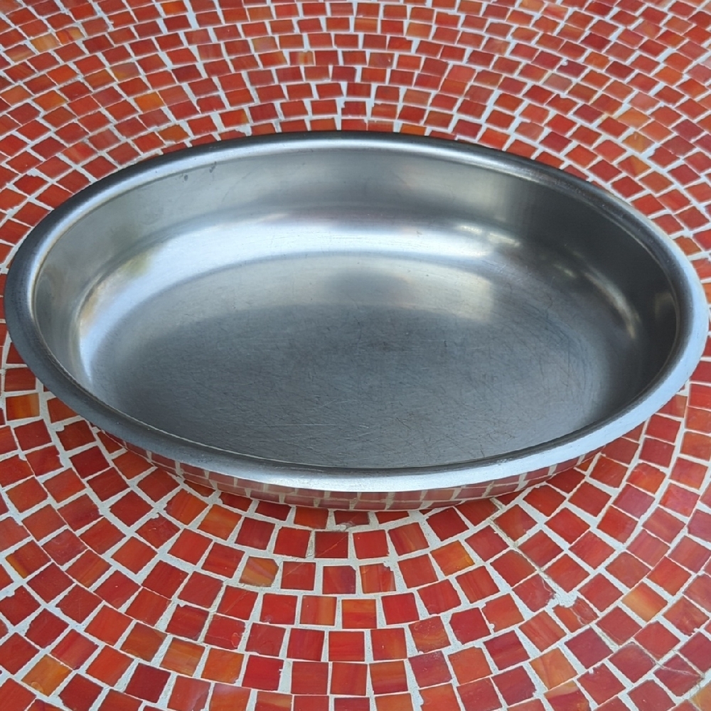 Cultura Stainless Steel Oval Serving Dish Made In Sweden